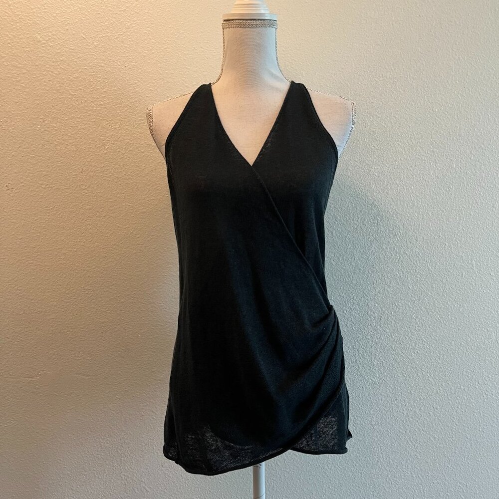 Urban Zen Knit Racerback Tank Top in Deep Teal